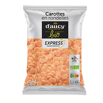 Carottes en rondelles BIO