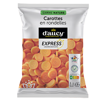Carottes en rondelles CEE2 EXPRESS