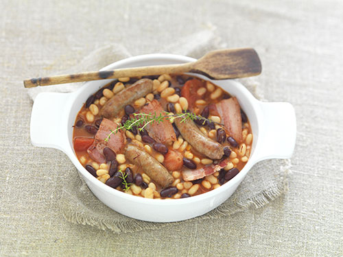 NOS HARICOTS BLANCS CUISINÉS à LA TOMATE