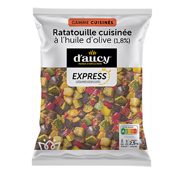 Ratatouille cuisinée à l&rsquo;huile d&rsquo;olive EXPRESS