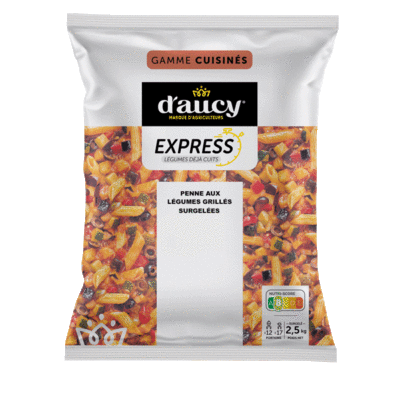 Penne aux légumes grillés EXPRESS