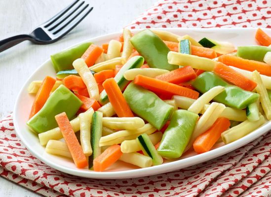 Bâtonnière de légumes aux haricots plats EXPRESS