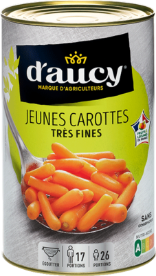 Jeunes carottes très fines CEE2