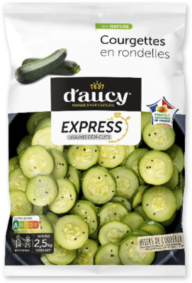 Courgettes en rondelles EXPRESS CEE2