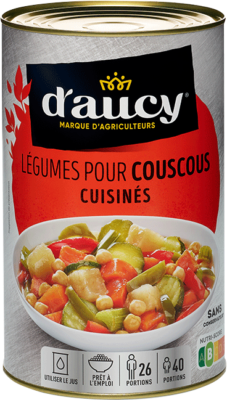 Légumes pour couscous cuisinés