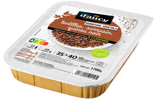 Base créative nature Lentilles, sarrasin, quinoa noir