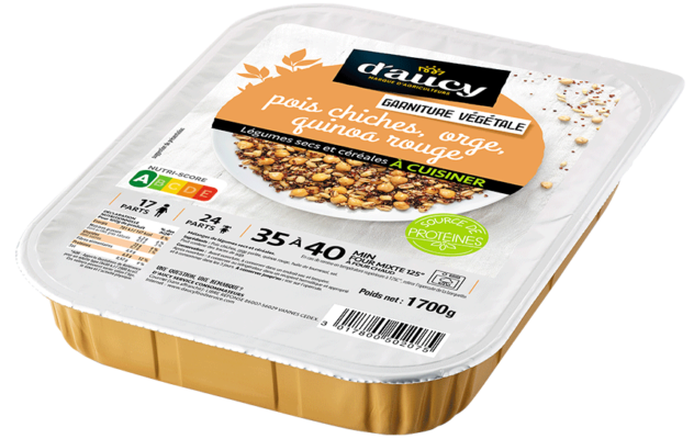 Base créative nature Pois chiches, orge, quinoa rouge