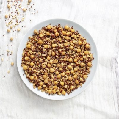 Base créative nature Pois chiches, orge, quinoa rouge