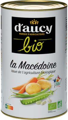 Macédoine de légumes bio