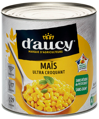 Maïs doux Sans Résidu de Pesticides** et CEE2