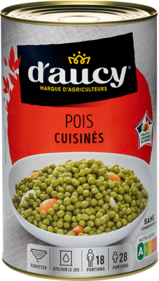 Pois cuisinés