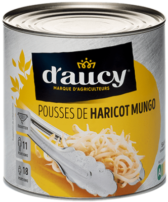 Pousses de haricot mungo