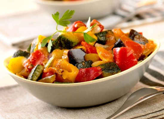 Ratatouille cuisinée à l&rsquo;huile d&rsquo;olive EXPRESS