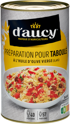 Préparation pour taboulé à l’huile d’olive