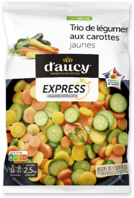 Trio de légumes aux carottes jaunes EXPRESS CEE2