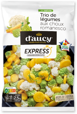 Trio de légumes aux choux romanesco EXPRESS