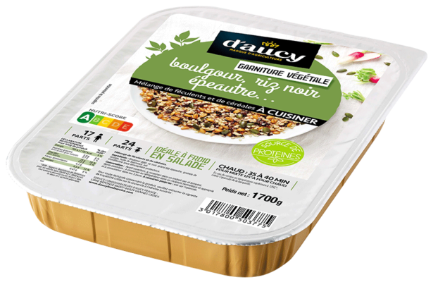 Base créative Boulgour, riz noir, épeautre