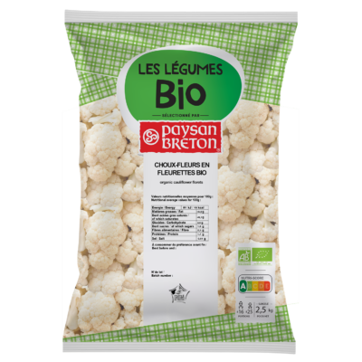 Choux-fleurs en fleurettes BIO Paysan Breton