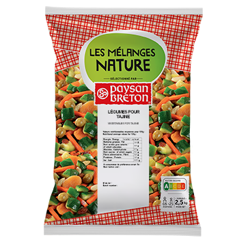 Légumes pour tajine Paysan Breton 