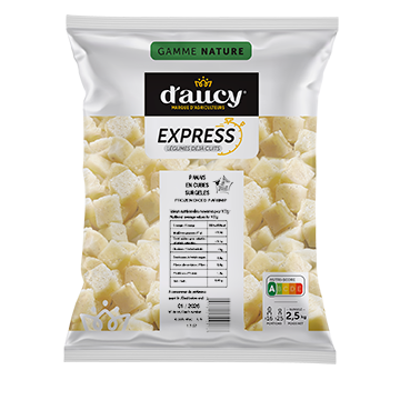 Panais en cubes d'aucy Express