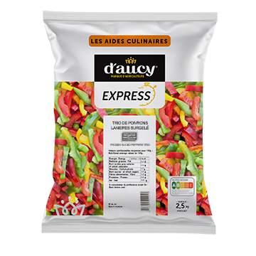 Trio de poivrons lanières VECONATUR EXPRESS